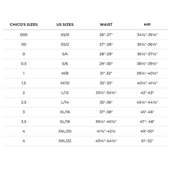 Chico's So Lifting Crop Dark Wash Stretch Denim Jeans Size 16 - Picture 11 of 11